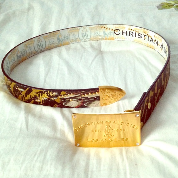 Mens CHristian Audigier BELT!!