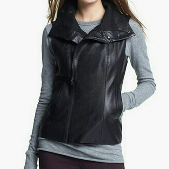 Echo Small/Medium Faux Leather Vest - Picture 1 of 4