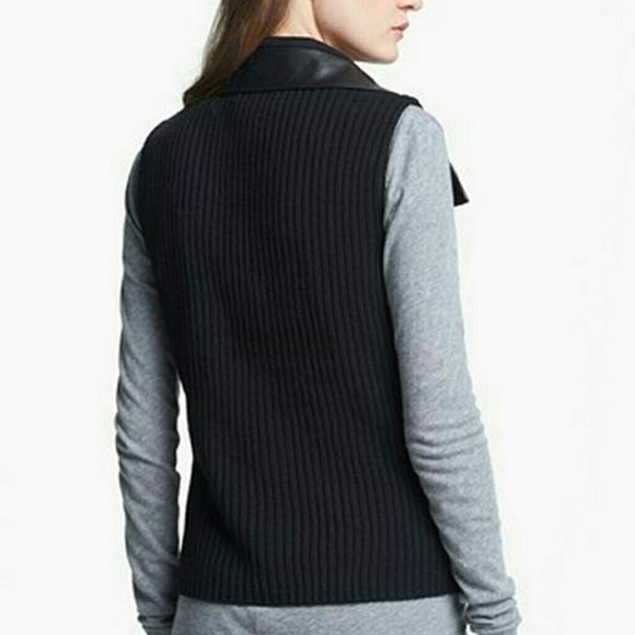 Echo Small/Medium Faux Leather Vest - Picture 2 of 4