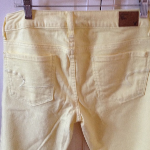 Skinny jeans, yellow, size 2 regular - Picture 2 of 2