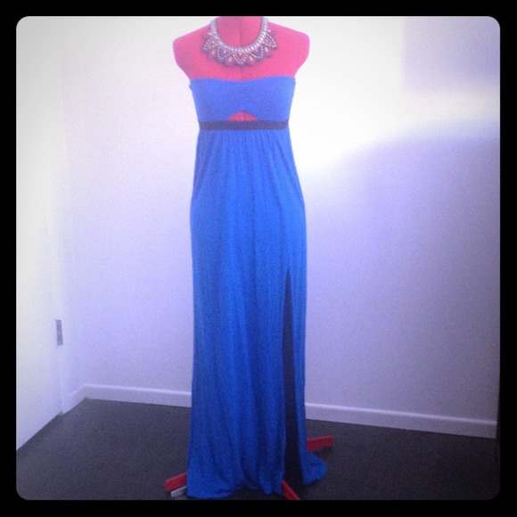 Silence + noise urban outfitters blue dress