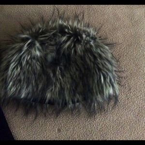 Steve Madden faux fur winter hat