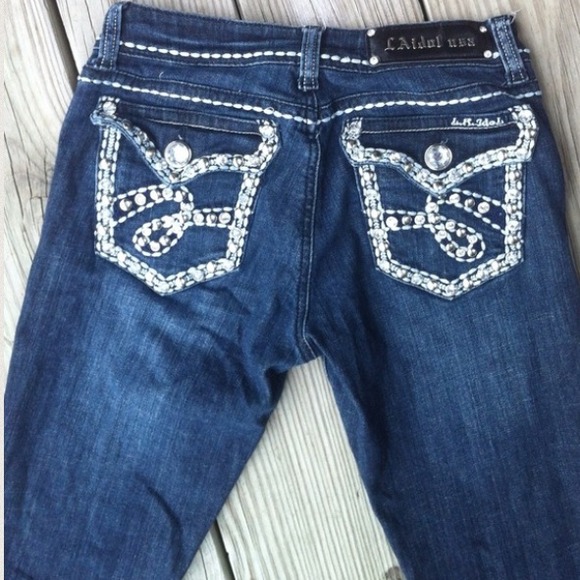 LA Idol Denim - LA Idol Jeans Size 5 ~ Big Pocket Bling