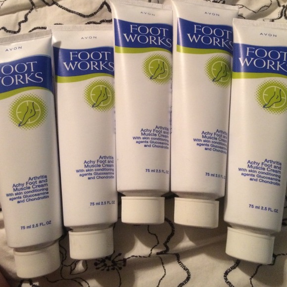 Avon foot works cream