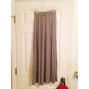 Brandy Melville striped maxi skirt