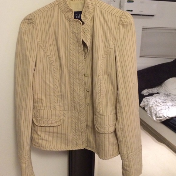 Gap blazer cream and navy
