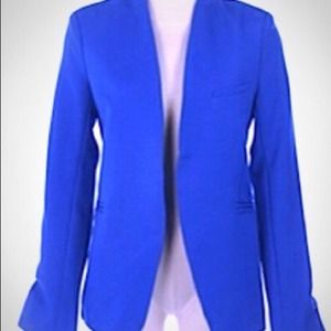 Royal blue blazer