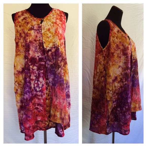 Swimsuit coverup or loose tank top