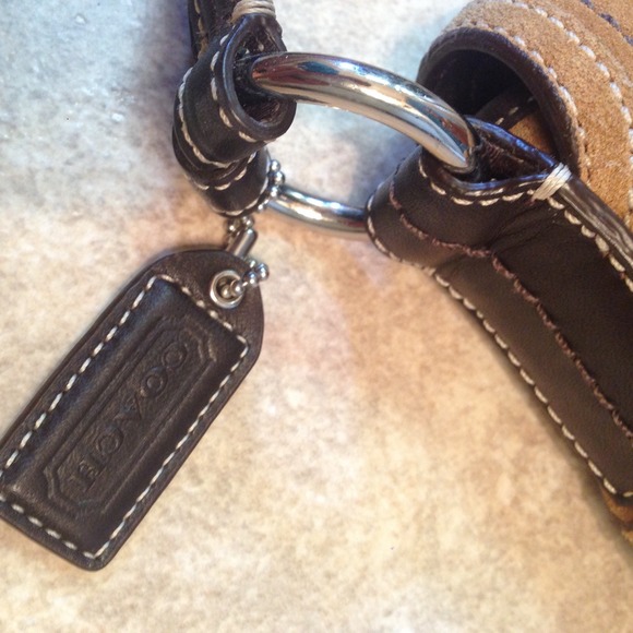 Coach Suede Soho Bag - Picture 3 of 4
