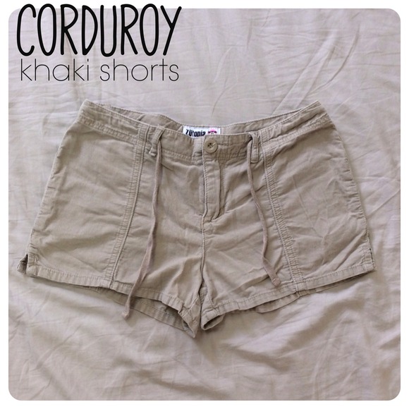 Zūtopia Other - Zūtopia khaki corduroy kids shorts
