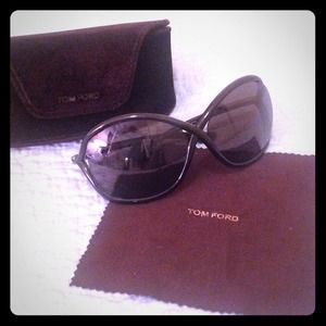 Tom Ford Whitney Oversized Black Sunglasses