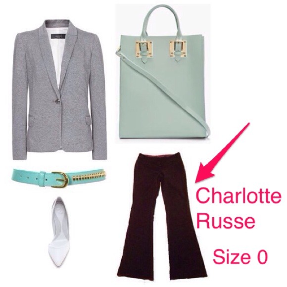 Charlotte Russe Size 0 Black Dress Pants