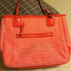 NEW LOWER PRICE! Coach orange bag