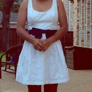 💙💜ABERCROMBIE AND FITCH ALICIA DRESS WHITE DRESS