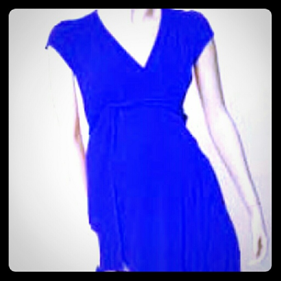 Electric Blue wrap dress