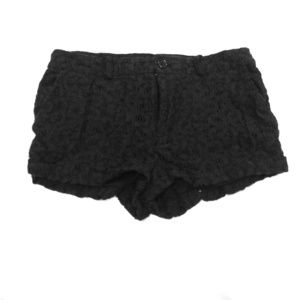 Black Lace Shorts