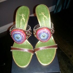 REDUCEDAuthentic Giuseppe Zanotti Embellished Heel