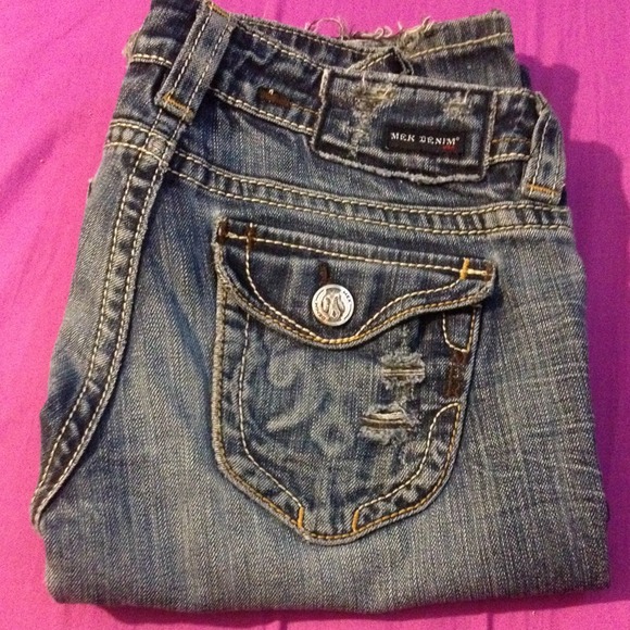 Mek Denim Jeans Med/Dark Wash