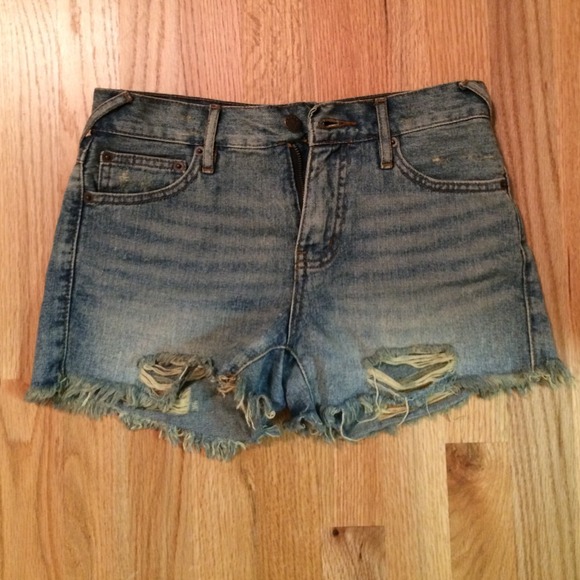 Free People Denim Cut Offs - Picture 2 of 3