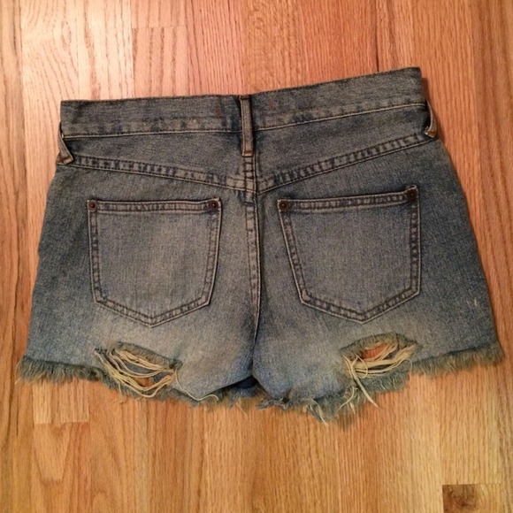 Free People Denim Cut Offs - Picture 3 of 3
