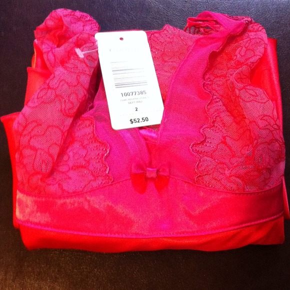 Torrid red/pink chemise.