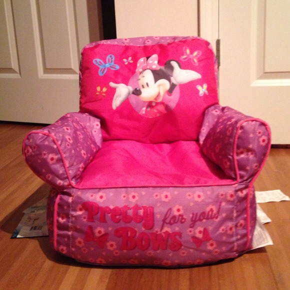 kids Disney mini mouse chair styrofoam Bead filled