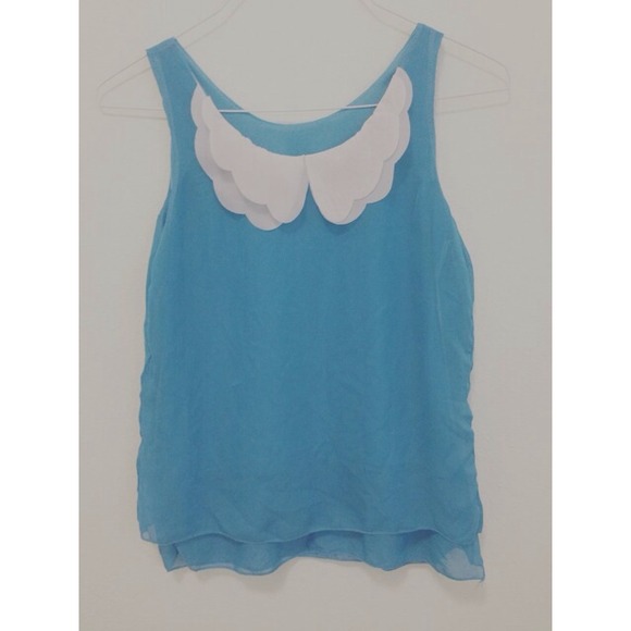 Chiffon Peter Pan blouses