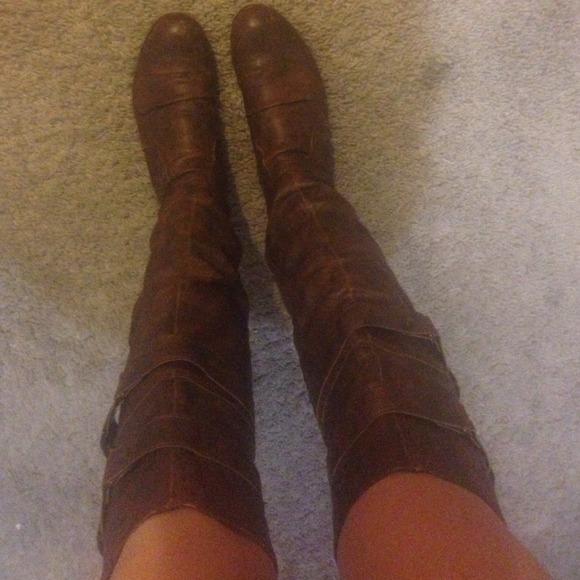 Brown boots!
