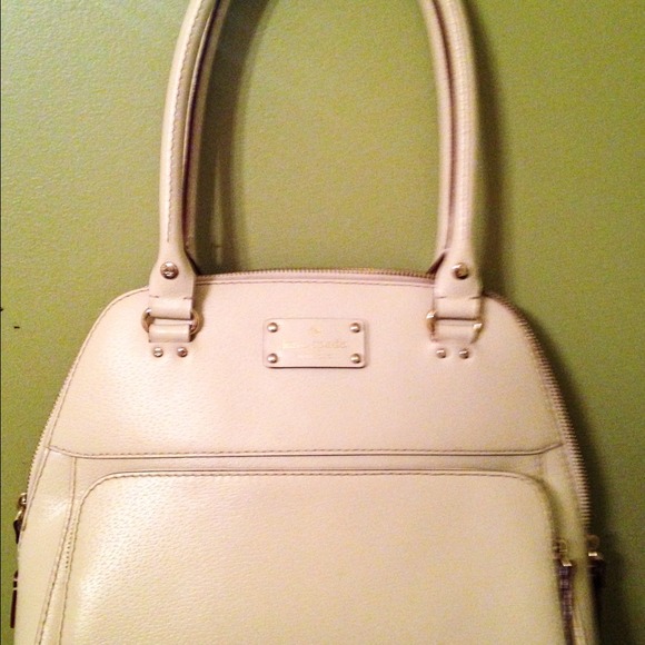 Kate Spade Ivory Bag - Used Twice! Great Condition