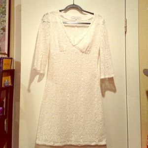 White Trina Turk dress