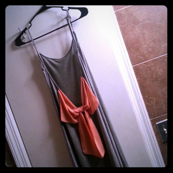 Black & White Striped Maxi Dress