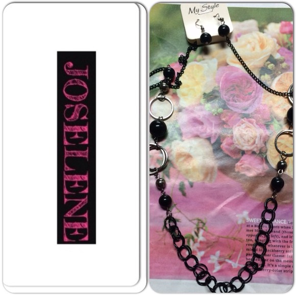 My Style Black Necklace Set
