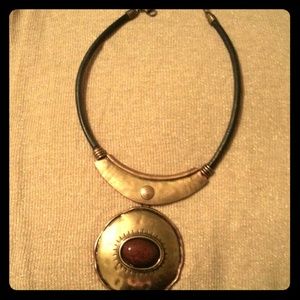 Medallion necklace