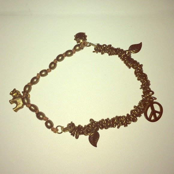 Anthropologie charm bracelet