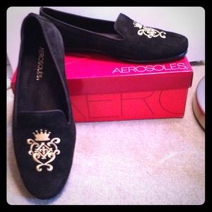 Aerosoles suede loafers