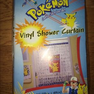 Kids bathroom shower curtain