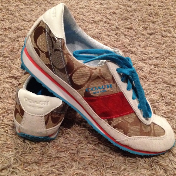 Authentic COACH Tennis Shoes Sz 7.5