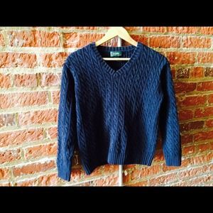 Vintage Ralph Lauren Navy Sweater