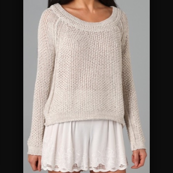 Free People Oatmeal Sweater