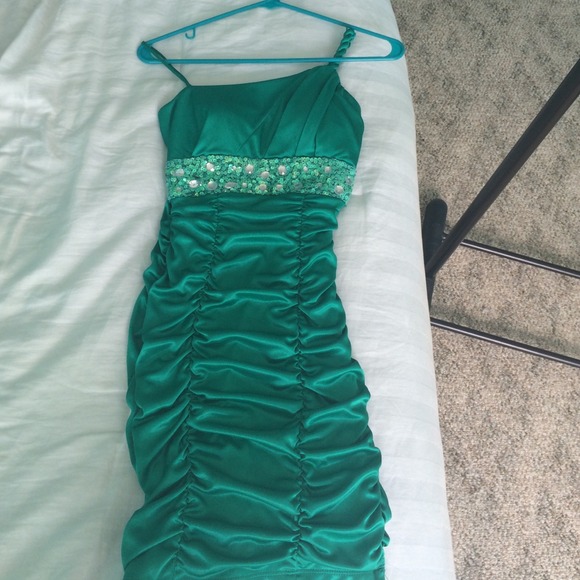 A nice cocktail dress. Or great for homecoming