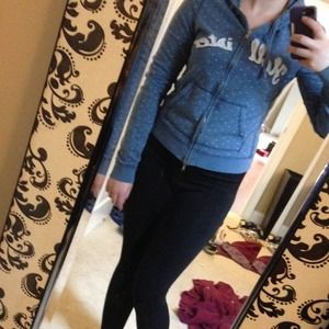 Hollister zip up hoodie