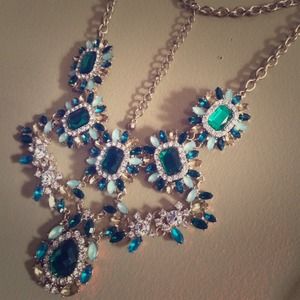 Emerald Green Statement Necklace