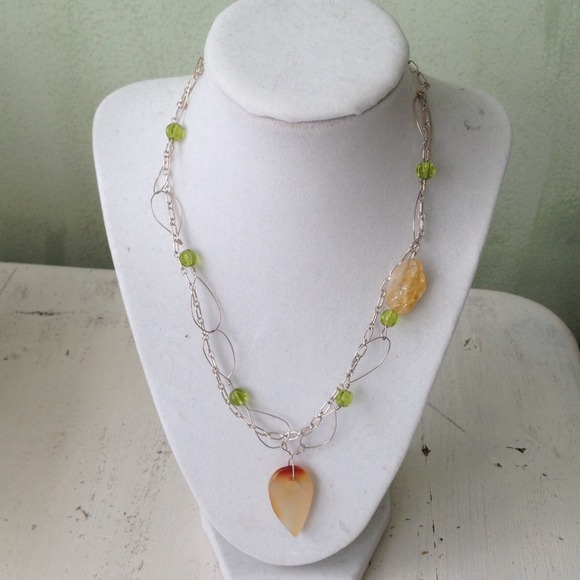 Handmade sterling silver necklace! - Picture 1 of 2