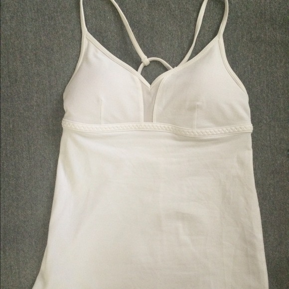 🚫Lululemon White Simple Tank🚫 SOLD