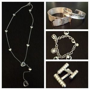 RESERVED Designer Inspired Silver Jewelry Lot