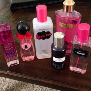 Lot of Victoria secret body spray