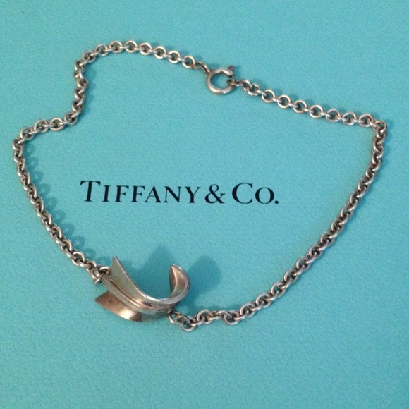 Vintage Tiffany & Co Angela Cummings Leaf Bracelet