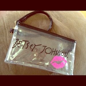 Clear makeup bag