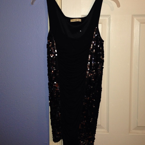 Little black dress.