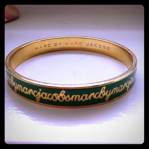 Marc by Marc Jacobs green bangle